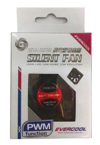 Evercool EC4010TH12BP 40mm Black 1-Pack image