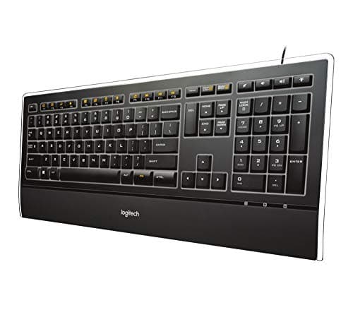 Logitech K740 Wired Slim Keyboard image