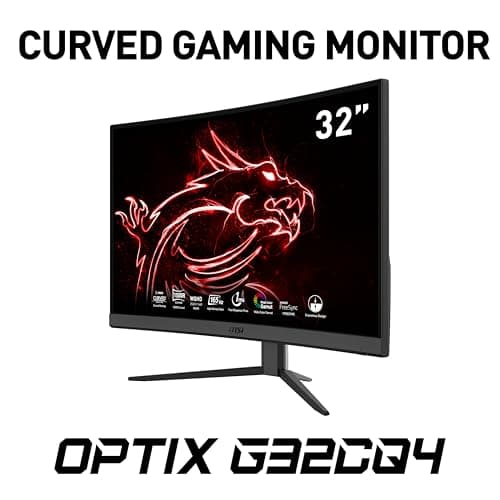 MSI Optix G32CQ4 31.5" 1440p 165Hz VA Curved Monitor image