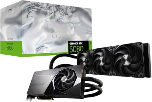 MSI SUPRIM LIQUID SOC GeForce RTX 5080 16 GB image