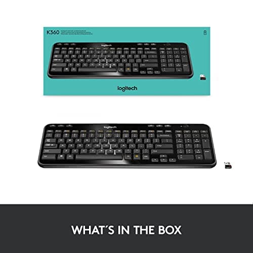 Logitech K360 Wireless Slim Keyboard image