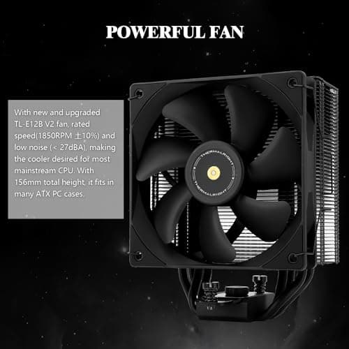 Thermalright Assassin Spirit 120 EVO DARK Air 156mm Black image