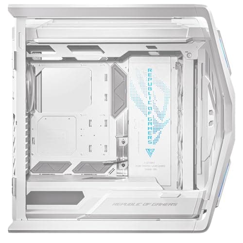  ASUS ROG Hyperion GR701 Tempered Glass eATX Full Tower Computer Case - White image