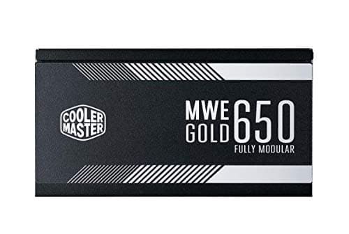 Cooler Master MWE Gold Black 650W Fully Modular 80+ Gold image