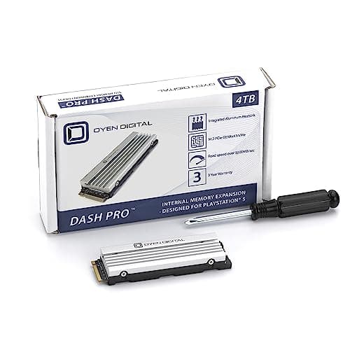 Oyen Digital Dash Pro w/Heat Sink 8TB M.2-2280 SSD PCIe 4.0 X4 NVMe image