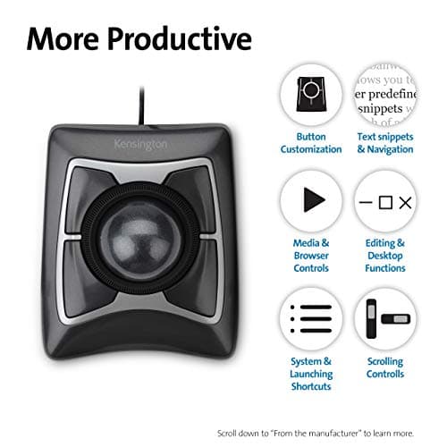 Kensington 64325 Wired Trackball image