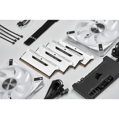 Corsair Vengeance RGB Pro SL White / Black DDR4-3600 CL18 32GB (2x16GB) image