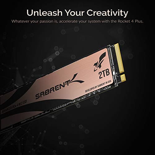 Sabrent Rocket 4 Plus 2TB SSD M.2-2280 PCIe 4.0 X4 NVMe image