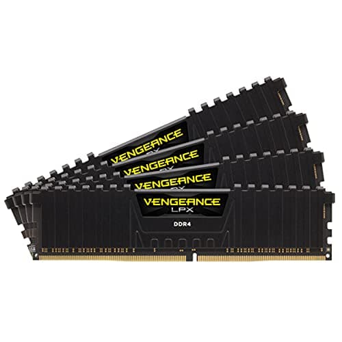 Corsair Vengeance LPX Black / Yellow DDR4-3200 CL16 128GB (4x32GB) main image