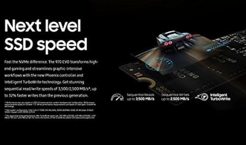 Samsung 970 Evo 250GB M.2-2280 SSD PCIe 3.0 NVMe image