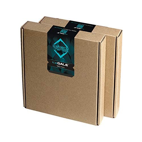 Iceberg Thermal IceGALE 140mm Black PWM 96 CFM 2-Pack image