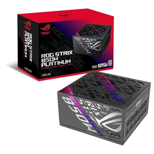 Asus ROG Strix Black 850W Fully Modular 80+ Platinum Certified main image