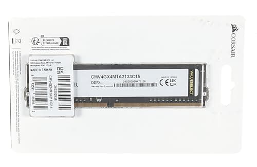 Corsair CMV4GX4M1A2133C15 Black DDR4-2133 CL15 4GB (1x4GB) image