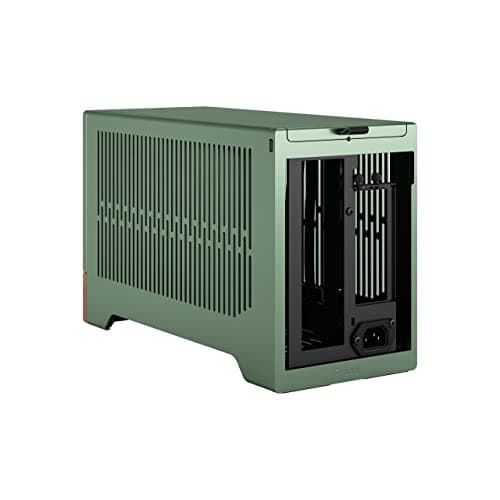 Fractal Design Terra Mini-ITX Desktop Green / Brown Mesh Side Panel Front Panel USB 3.2 Gen 2x2 Type-C                                                    USB 3.2 Gen 1 Type-A image