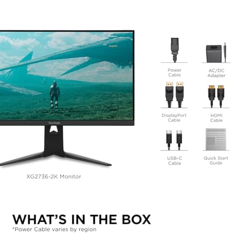 ViewSonic XG2736-2K 27" 1440p 240Hz IPS Monitor image