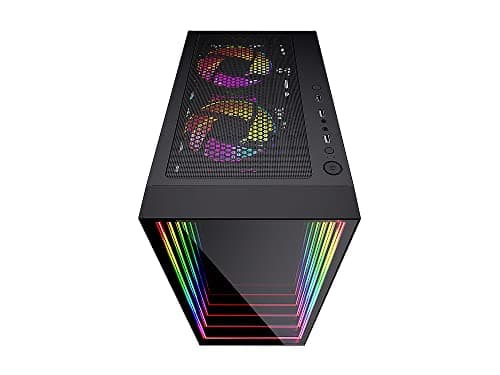 BGears b-Optillusion ATX Mid Tower Black Tempered Glass Side Panel image