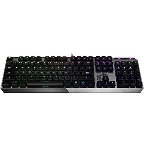 MSI Vigor GK50 Kailh Blue Low Profile RGB Wired Gaming Keyboard image