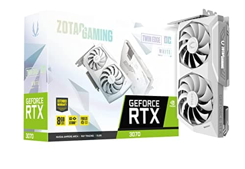 ZOTAC GAMING GeForce RTX 3070 Twin Edge OC White Edition LHR image