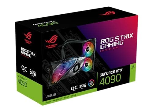 Asus ROG STRIX LC GAMING OC GeForce RTX 4090 24GB GDDR6X Black / Silver image