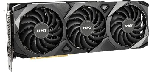 MSI VENTUS 3X OC GeForce RTX 3080 10GB LHR 10GB GDDR6X Black image
