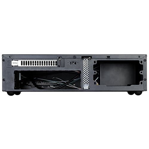 Silverstone ML06B HTPC Black with USB 3.2 Gen 1 Type-A Front Panel image