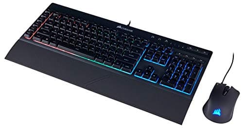 Corsair K55 RGB Wired Gaming Keyboard With Optical Mouse image