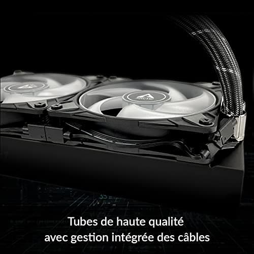 ARCTIC Liquid Freezer II Water 280mm A-RGB 68.9 CFM Black image