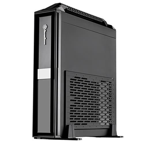 Silverstone ML08 HTPC Black Acrylic Side Panel, USB 3.2 Gen 1 Type-A Front Panel main image
