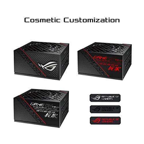Asus ROG Strix Black / Red 550W Fully Modular 80+ Gold Certified image