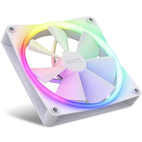 NZXT F140 140mm White PWM RGB 2-Pack image
