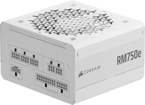 Corsair RM750e (2025) White 750W Fully Modular image