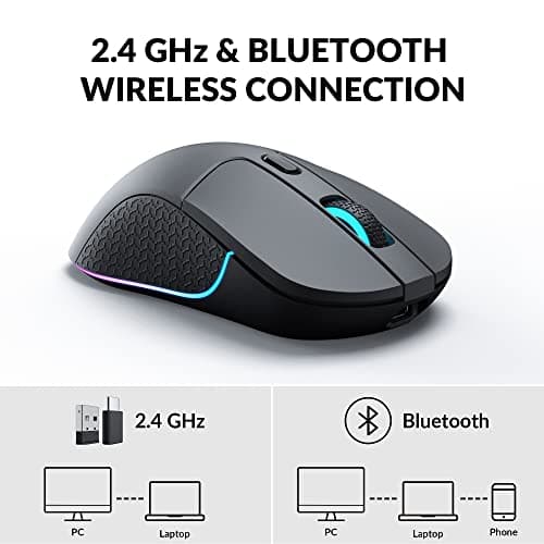 Keychron M3 Bluetooth Wireless Wired Optical Mouse image