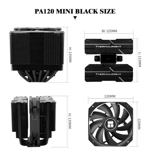 Thermalright Peerless Assassin MINI Air 135mm Black image