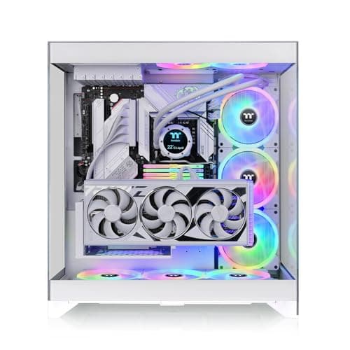 Thermaltake CTE E550 ATX Mid Tower White Tempered Glass Side Panel image