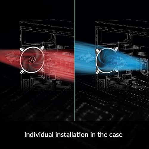 ARCTIC BioniX P120 120mm White / Black PWM 1-Pack image