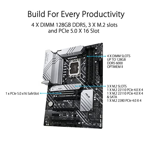 Asus Z690 PRIME Z690-P WIFI DDR5 ATX image