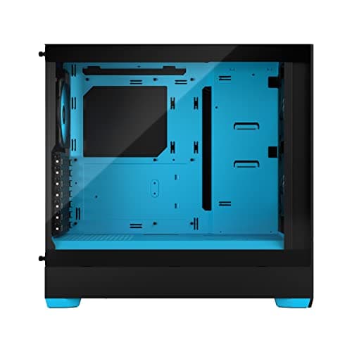 Fractal Design Pop Air ATX Mid Tower Cyan / Black with Tempered Glass Side Panel and USB 3.2 Gen 1 Type-A Front Panel image