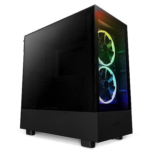 NZXT H5 Elite ATX Mid Tower Black Tempered Glass Side Panel main image