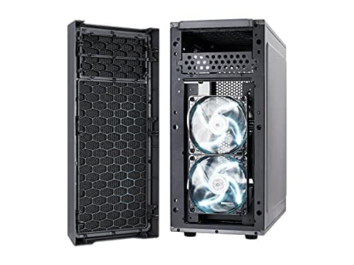 Fractal Design Focus G ATX Mid Tower Black / Gray Acrylic Side Panel USB 3.2 Gen 1 Type-A USB 2.0 Type-A image