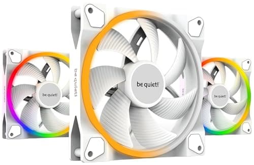 be quiet! Light Wings 140mm White PWM RGB 3-Pack main image