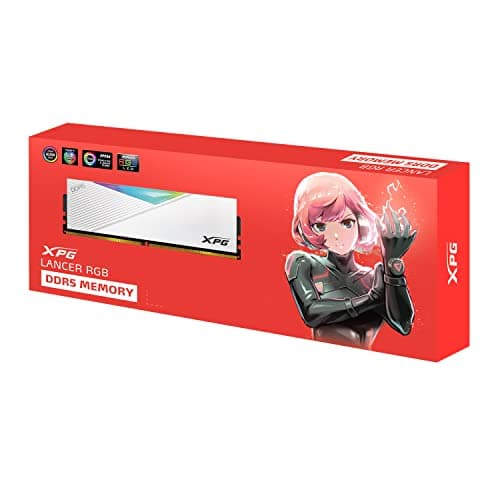 ADATA XPG LANCER RGB White 16GB (1x16GB) DDR5 5200 CL38 image