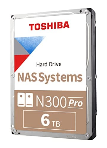 Toshiba N300 Pro 6TB HDD 3.5" 7200RPM SATA main image