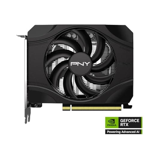 PNY GeForce RTX 5050 8GB GDDR6 Black Single Fan image
