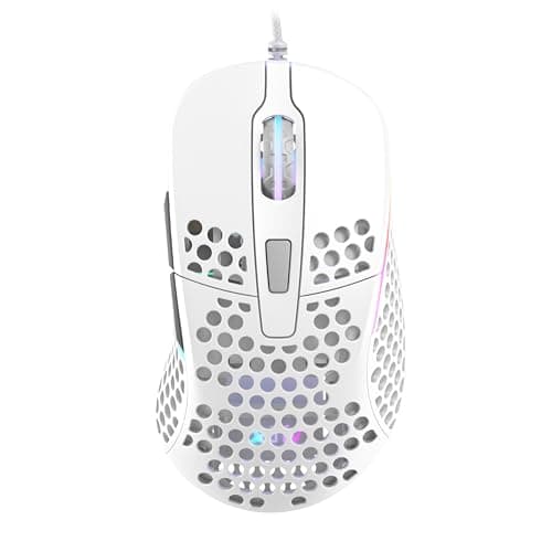 Xtrfy M4 RGB Optical White Wired Gaming Mouse main image