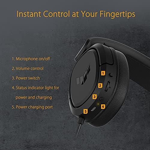 Asus TUF Gaming H1 7.1 Channel Gaming Headset image