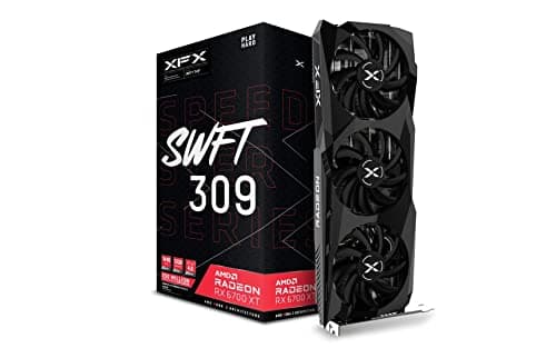 XFX Radeon RX 6700 XT Radeon RX 6700 XT Black 12GB GDDR6 Black image