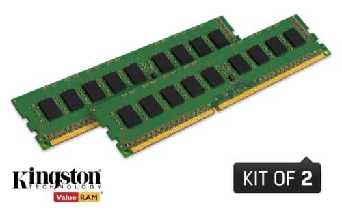 Kingston KVR16N11K2/16 Green DDR3-1600 CL11 16GB (2x8GB) image