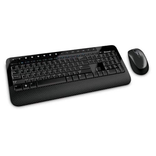 Microsoft Desktop 2000 Wireless Ergonomic Keyboard with Optical Mouse image