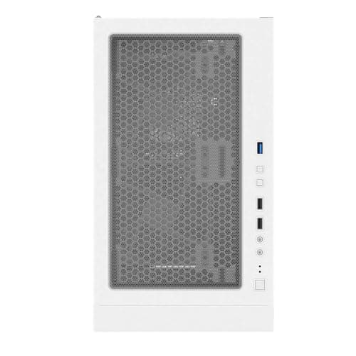 Montech X3 Mesh ATX Mid Tower White Tempered Glass Side Panel image