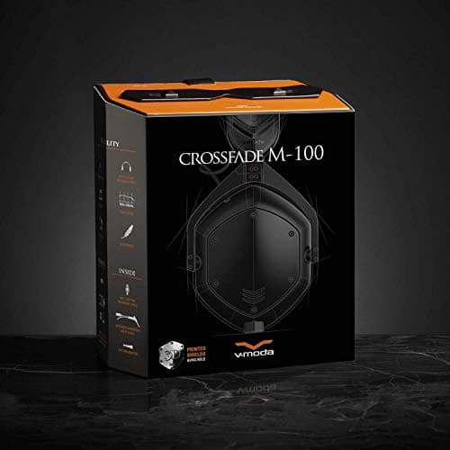 V-MODA Crossfade M-100 Closed Headphones Black image